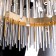 Acapulco 30 cm chandelier, D 50 cm, 10x40W G9