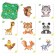 Board game "Memo for kids. Animals ", 50 cards