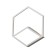 Wall lamp Mantra Kubick, Led, 1630lm, 3000k, 304x40x351 mm, white color