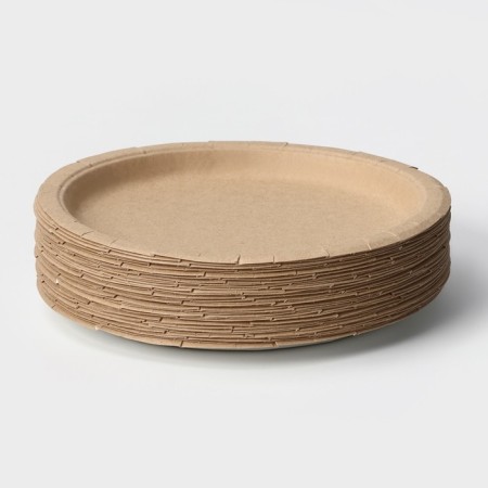 Disposable paper plate "Crafts", D = 23 cm-5