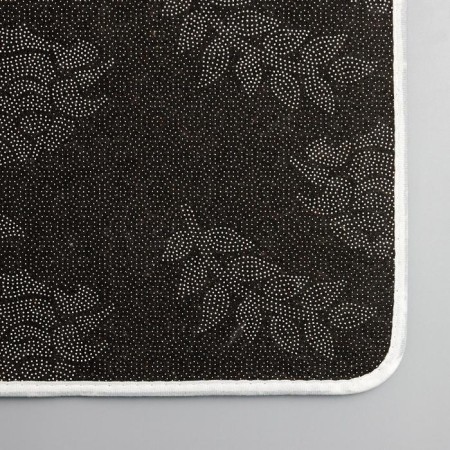 Bathroom mat “Leaves”, 50 × 80 cm, microfiber-4