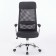 Office armchair Brabix "Flight ex-540", chrome, fabric, mesh, black