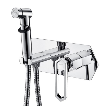 Lemark Prizma LM3919C bideter, single -leaf, with hygienic watering can