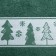 Trick "Christmas trees" 30x60 cm, 100% cotton, 360g/m2
