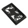 Ventilation grate "Baba Yaga", RV-1A, Rubtsovsk, 140x250x17 mm