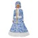 The carnival costume "Snow Maiden is the merchant", the color is blue, p. 52-54