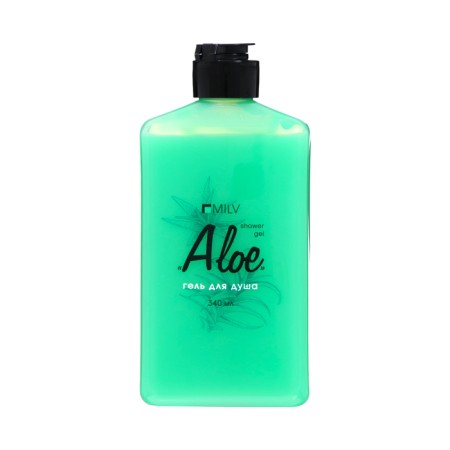 Milv shower "Aloe", 340 ml