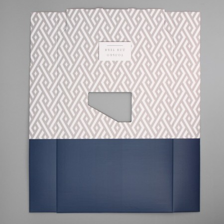Gift box for bedding, packaging, “geometry”, 47 x 37 x 8.8 cm-5