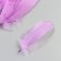 A set of goose feathers 13-18 cm, 20 pcs, light purple