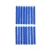 Candles for the cake, blue, 16 pcs., 6.5 x 0.5 cm