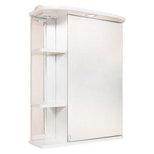 Зеркало шкаф Onika Карина 55.01, правый, с подсветкой