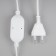 Garland "thread" 10 m dew, IP44, copper thread, 100 LED, glow blue, flicker, 220 V