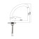 Accoona A84050 kitchen mixer, one -leaf, chrome