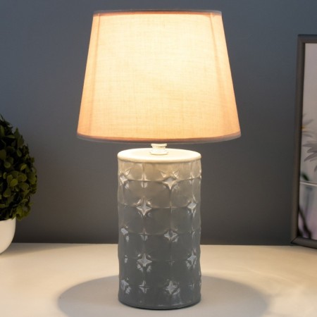 Sandra table lamp E14 40W gray 22.5x22.5x36 cm Risalux-1