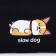 Bag Schoper Slow Dog, 35x0.5x40 cm, Department without lightning, without lining, black