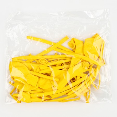 A set of balloons for decorating the photo zone "Yellow"-1