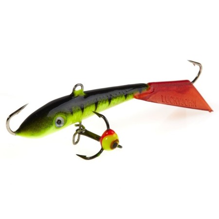 Balancir Lucky John Fin 4 + tee, 6 cm, color 31rt blister-3