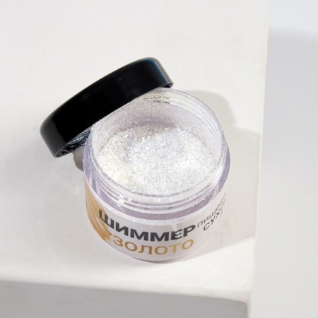 Shimmer for drinks Conadir "Gold", faction 200-700 µm, 5 g-2