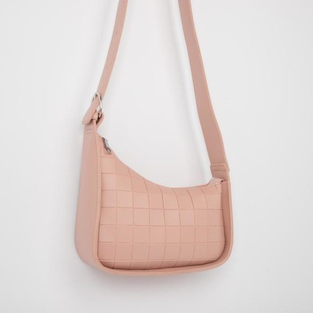 Baget bag, lightning department, adjustable belt, powder color