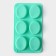 The form for baking is the “figure. Oval ", silicone, 28 × 16 × 2 cm, 6 cells, color mix