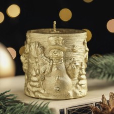New Year's candle 
