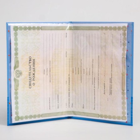 Birth certificate, Mickey Mouse, 21x30 cm-3