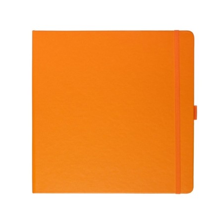 Sketchmarker sketchbook, 200 x 200 mm, 80 sheets, solid boumvinyl cover, orange, block 140 g/m2-2