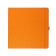 Sketchmarker sketchbook, 200 x 200 mm, 80 sheets, solid boumvinyl cover, orange, block 140 g/m2