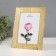 Photo frame metal, glass 13x18 cm "Golden threads" 1.5x16x21 cm