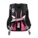 School backpack 40 x 33 x 15 cm, ergonomic back, Across 548, black/pink ACR23-548-3