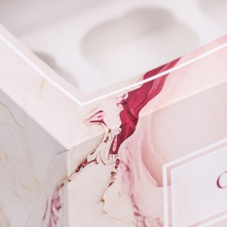 Packaging for 6 cupcakes with a window, "best moments", 25 x 17 x 10 cm-3