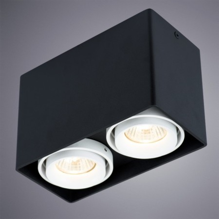 ARTE LAMP PICTOR A56555PL-2BK, GU10, 2x50 W, 9x18x12 cm, black.-1