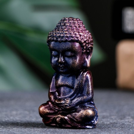 Figure "Buddha" Blue Cosmos, 7cm-3