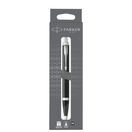 Ballic handle Parker Parker IM Essential Matte Black CT, average 1.0mm, black, gift-1