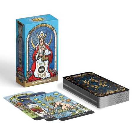 Tarot "Golden Classics" gold, 78 cards (6x11 cm), 16+-9