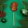 New Year. Figure made of milk chocolate "Snow Baba", on a stick, 20 g ± 5 %