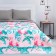Ethel Coverpes Euro Tropical Flamingo, 190*205 cm, microfiber