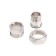 American Aqualink, 1/2 ", internal/outer thread, straight, nickel -plated brass