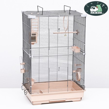 Birds of "Piggers" No. 101-B, collapsible, 42 x 30 x 65cm (staff.) Beige beige