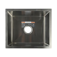 Мойка кухонная GERHANS K35043, врезная, 500х430х220 мм, с сифоном, глянцевая