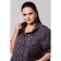 Women's tunic, size 70, dark gray color