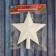 Tip "star" silver curls, 19x20 cm, white