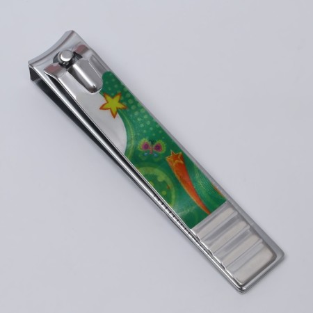 Pedicator's nippers, with a file, 8 cm, packing 12 pcs in a box, Mix drawing-5