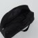 Road bag on wheels, external pocket, black color