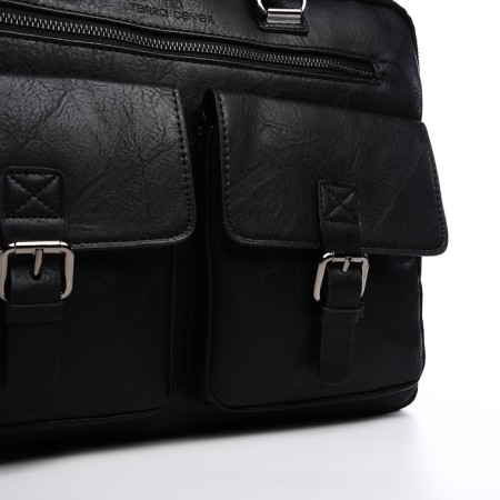 Male bag, terra dever, black color-2