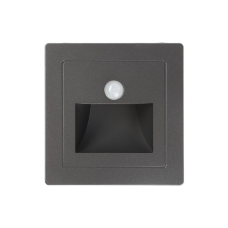Built -in lamp, for the stairs, engine sensor, 1.5 watts, 60 lm, 3000k, 220V, silver.-1