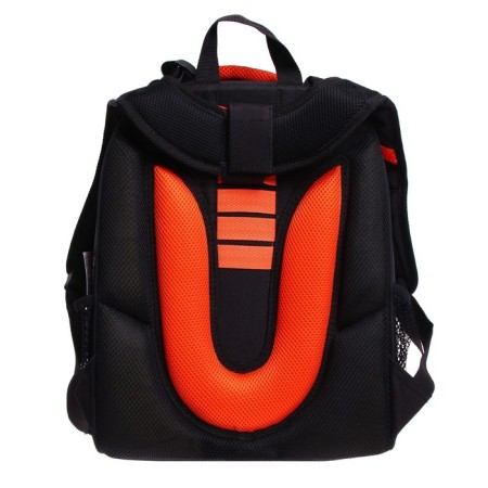 School frame backpack 38 x 30 x 16 cm, ergonomic back, Stavia Police-5
