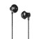 Hoco M18 headphones, wired, inserts, microphone, jack 3.5 mm, 1.2 m, black