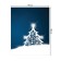 The tablecloth "Snow spruce", rectangular, Saten, size 145x180 cm