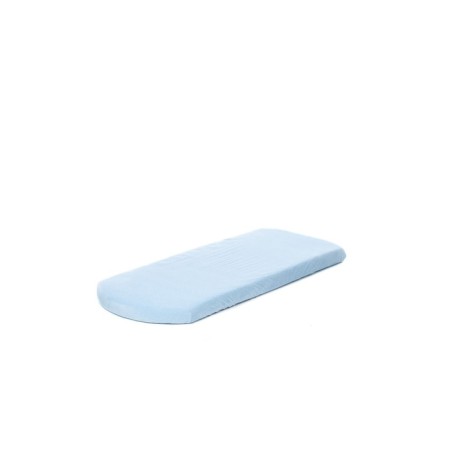 Case on the mattress, semicircular, 70x170 cm, light blue color-1